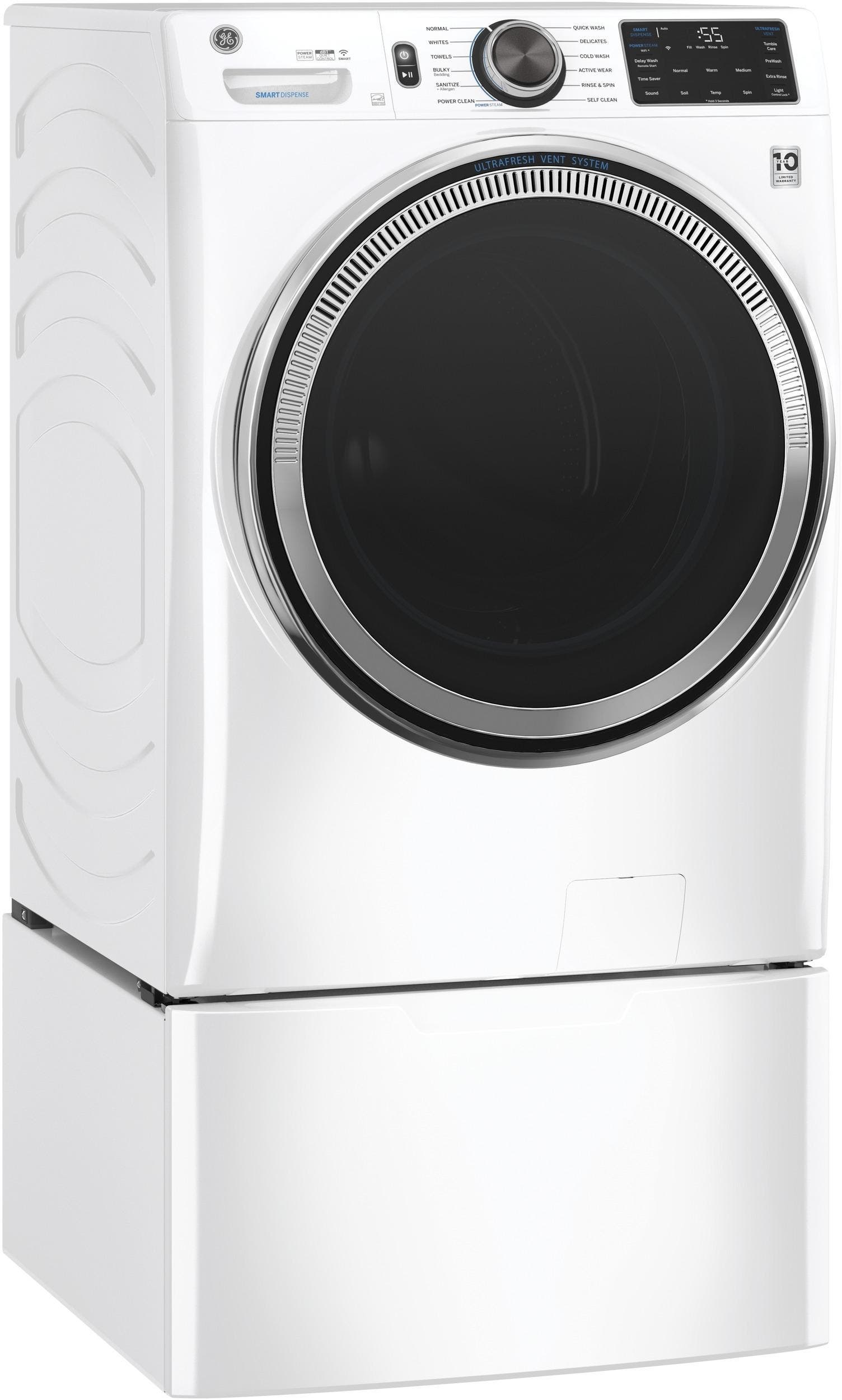 GE GFW650SSNWW White