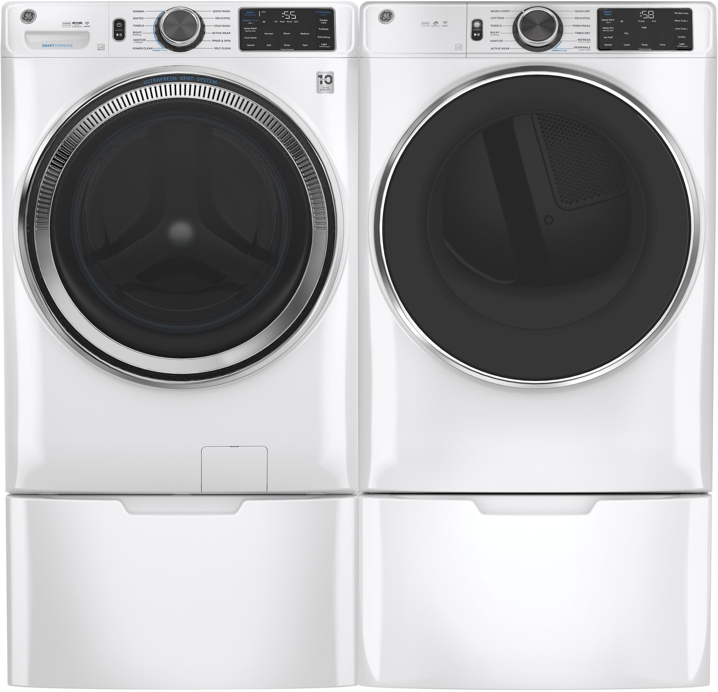 GE GFW650SSNWW White