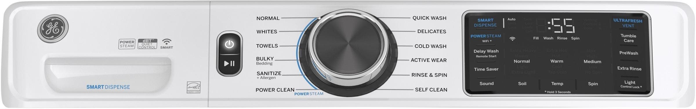 GE GFW650SSNWW White