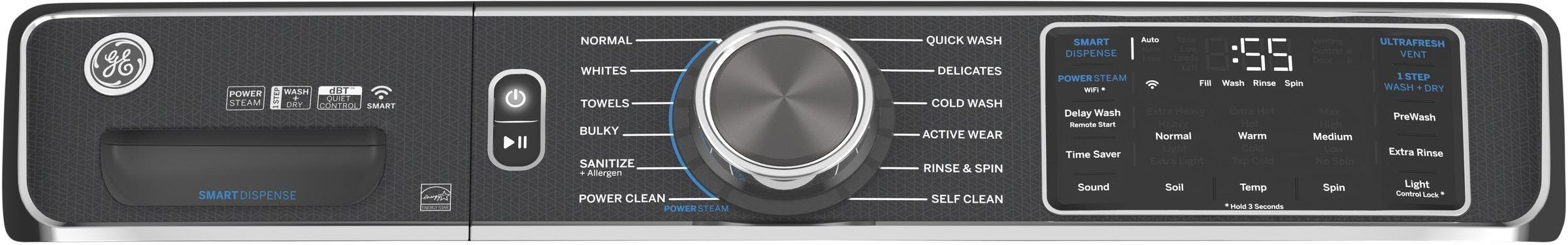 GE GFW850SSNWW White