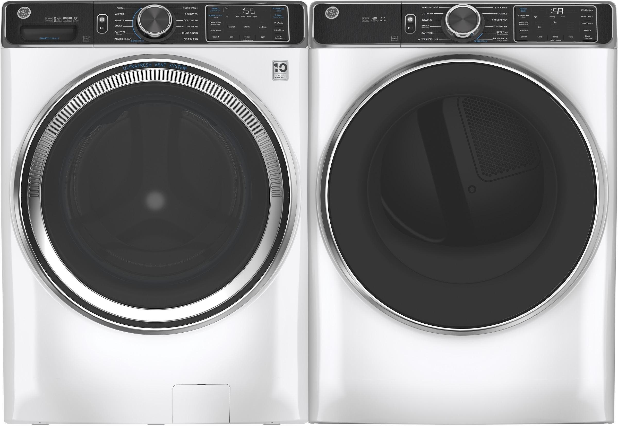 GE GFW850SSNWW White