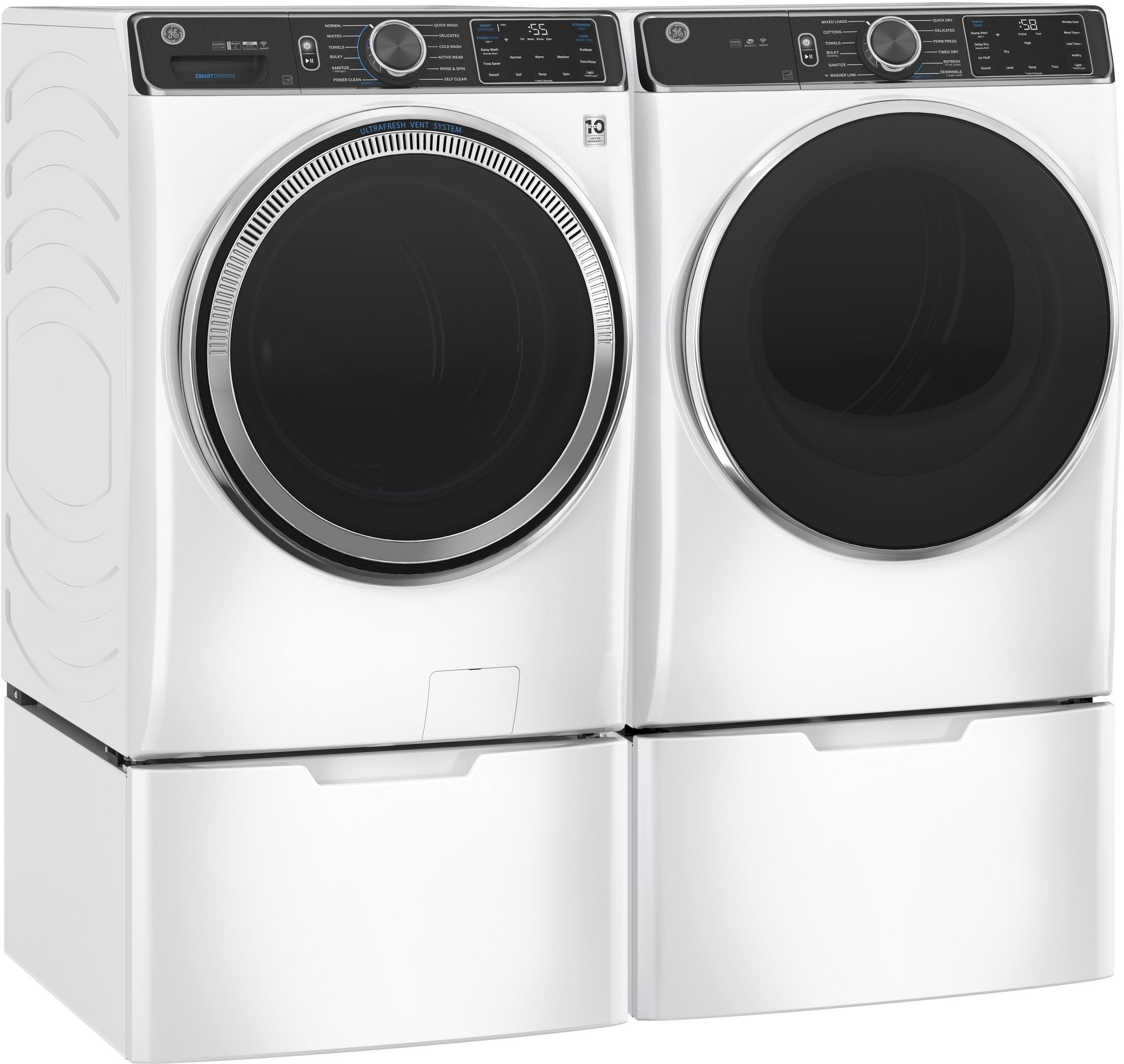 GE GFW850SSNWW White