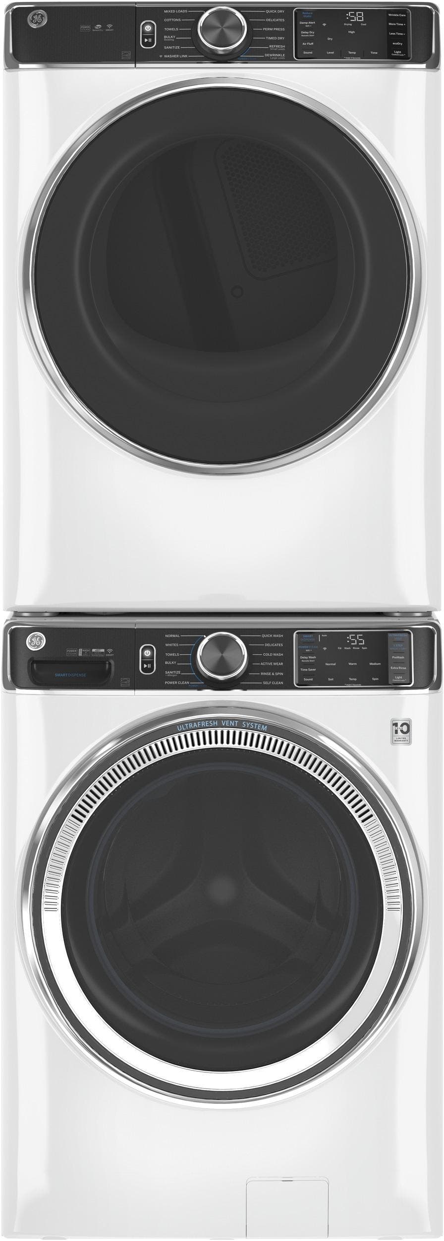 GE GFW850SSNWW White