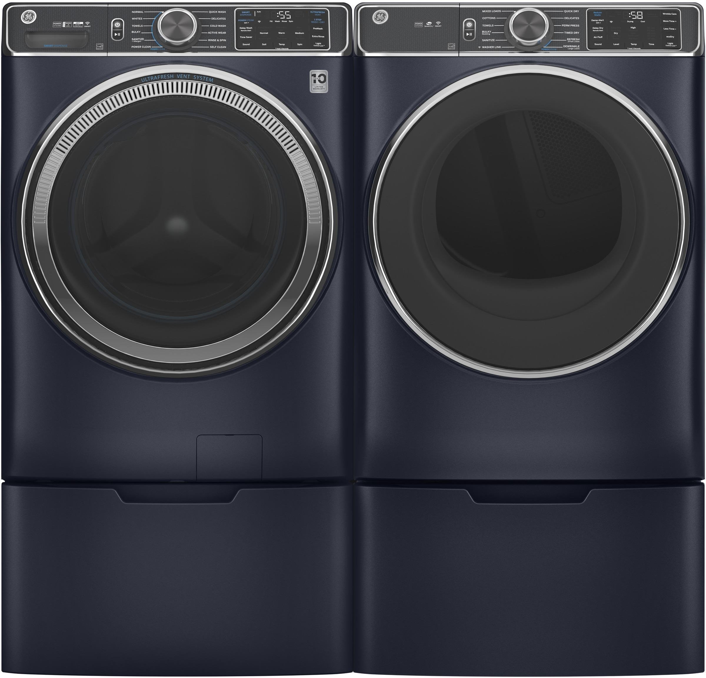 GE Smart Front Load Washer