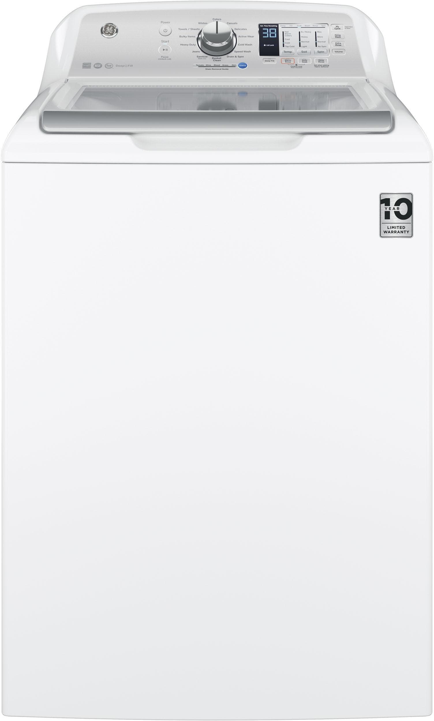 GE GTW685BSLWS White