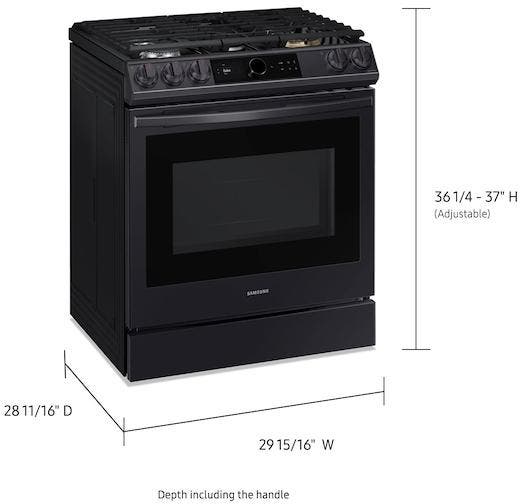 Samsung NX60T8711SG Black Stainless