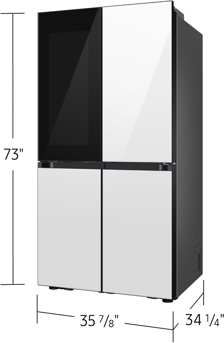 Samsung RF29DB970012 White Glass