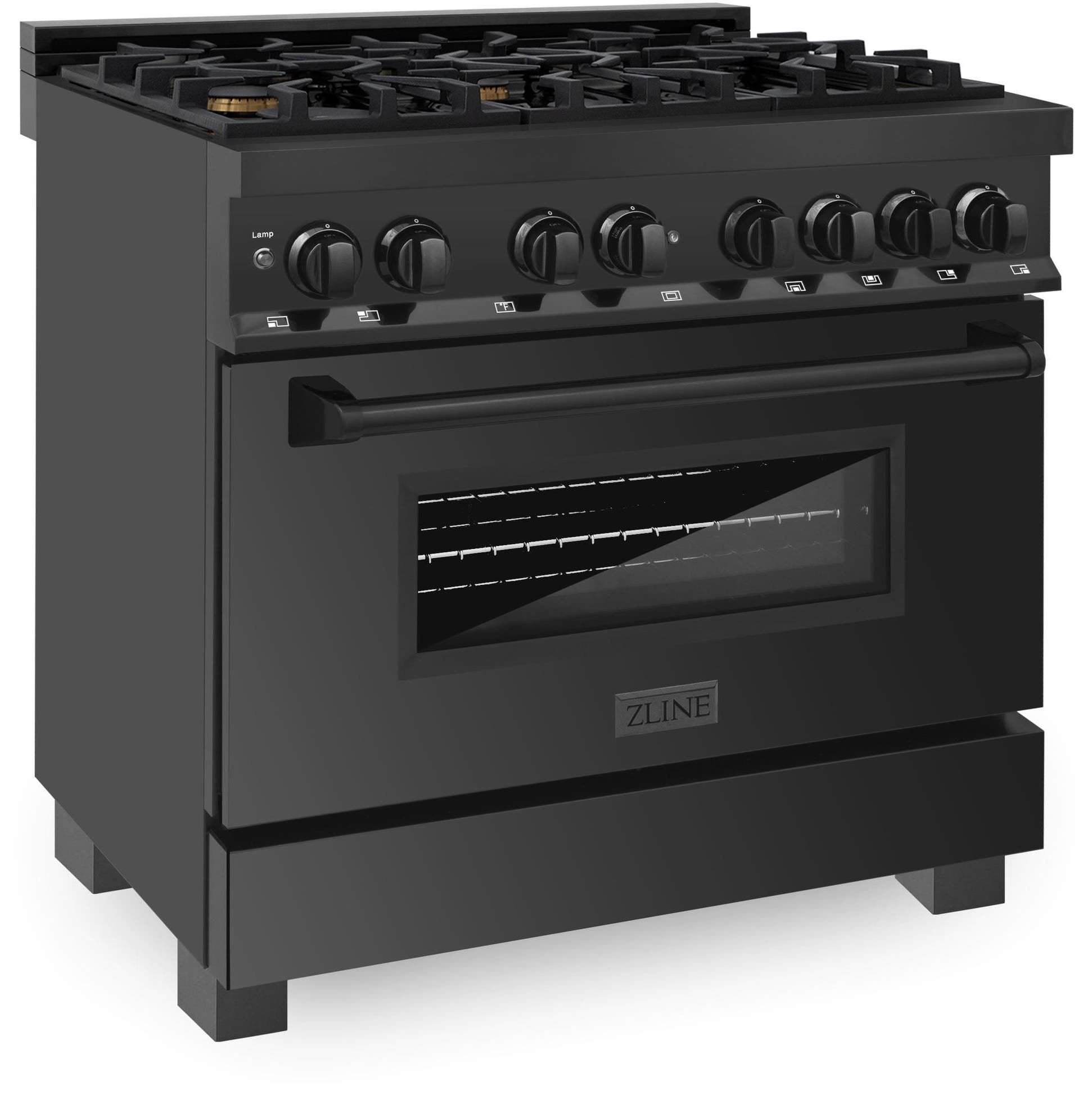 Zline RABBR36 Black Stainless Steel