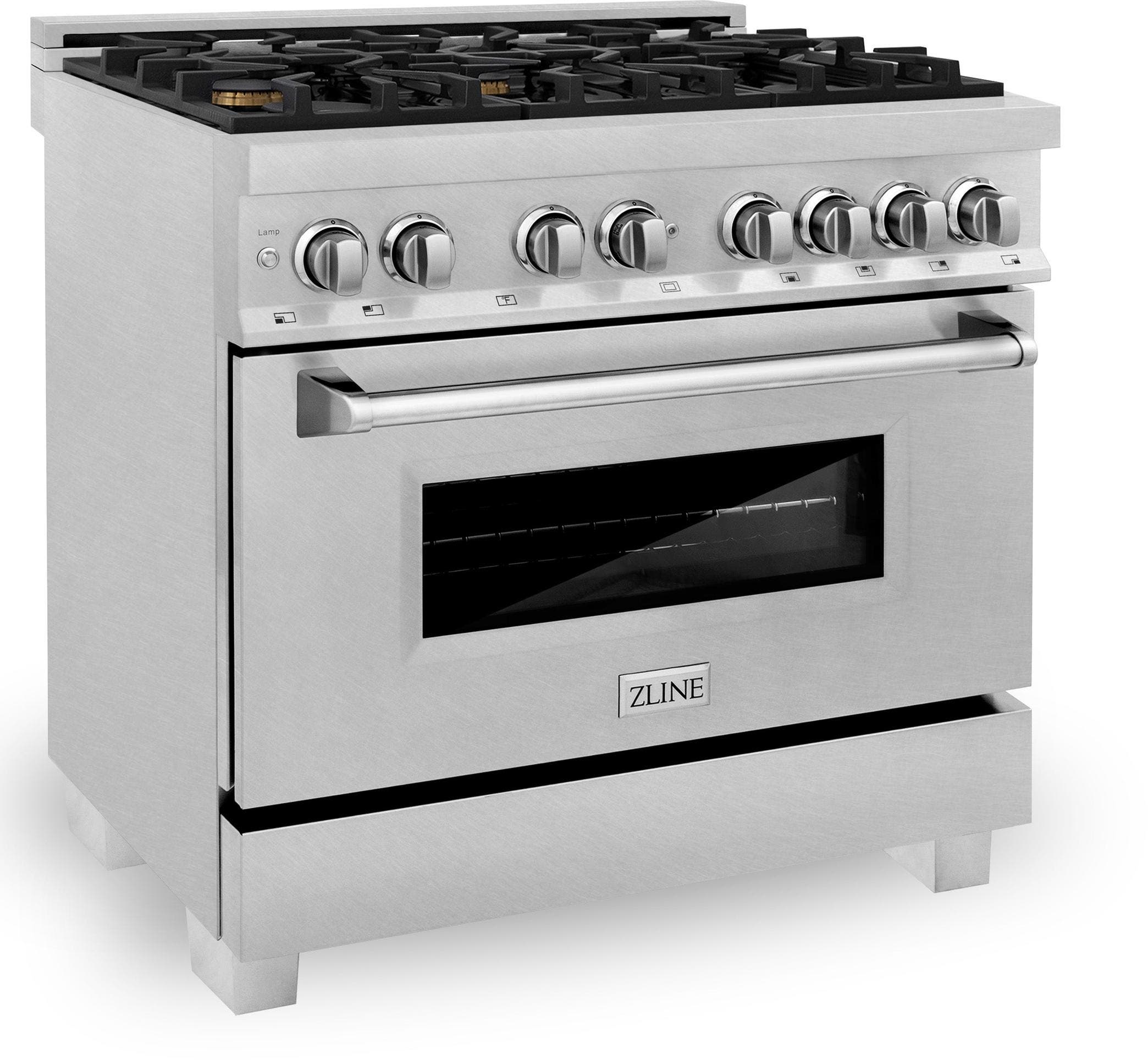 Zline RASSNBR36 Dura Snow Stainless Steel