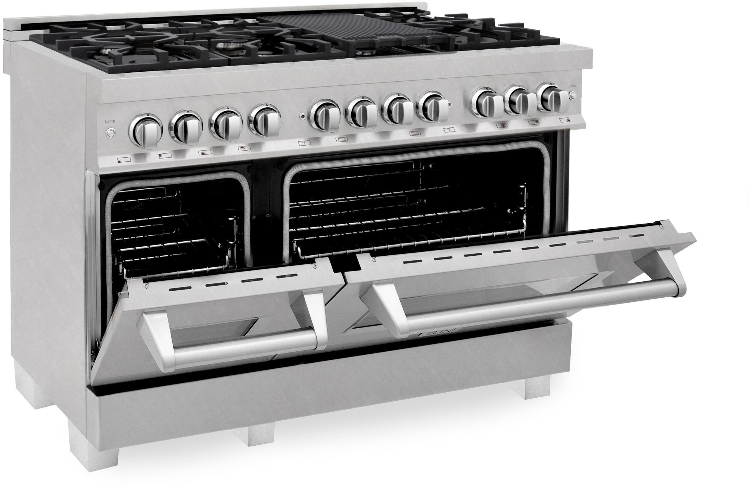 Zline RASSN48 Snow Stainless Steel