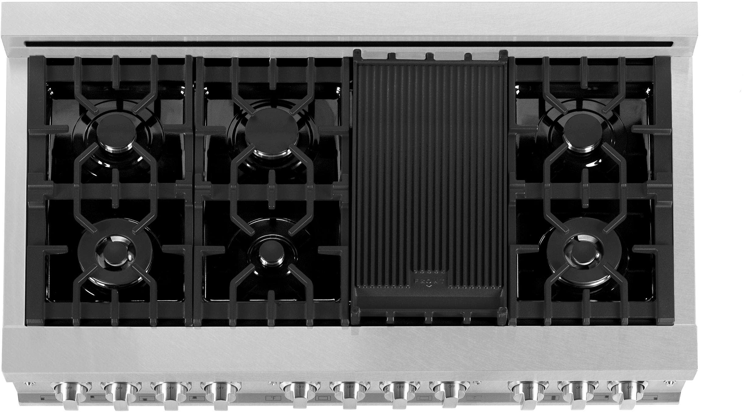 Zline RASSN48 Snow Stainless Steel