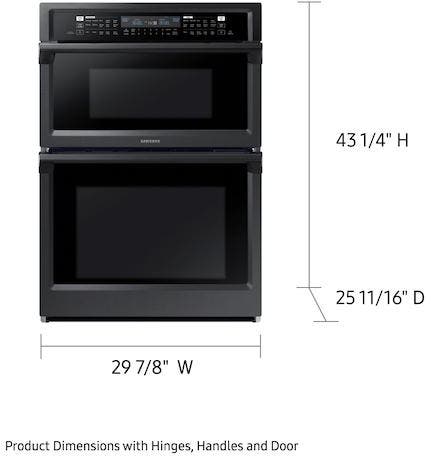 Samsung NQ70M6650DG Fingerprint Resistant Black Stainless Steel