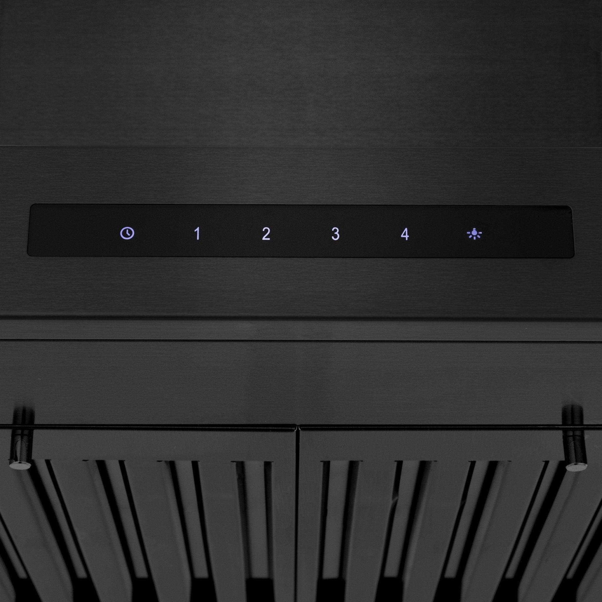 Zline BSKEN30 Black Stainless Steel, 30 Inch