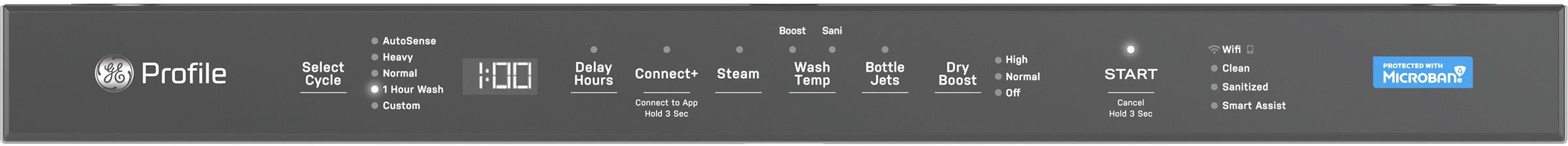 GE PDP715SYVFS Fingerprint Resistant Stainless