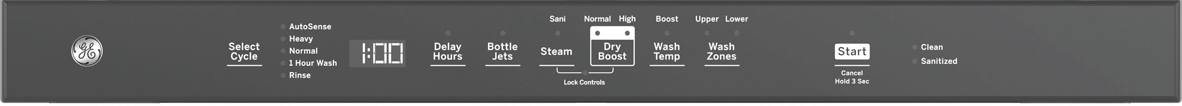 GE GDT670SMVES Slate