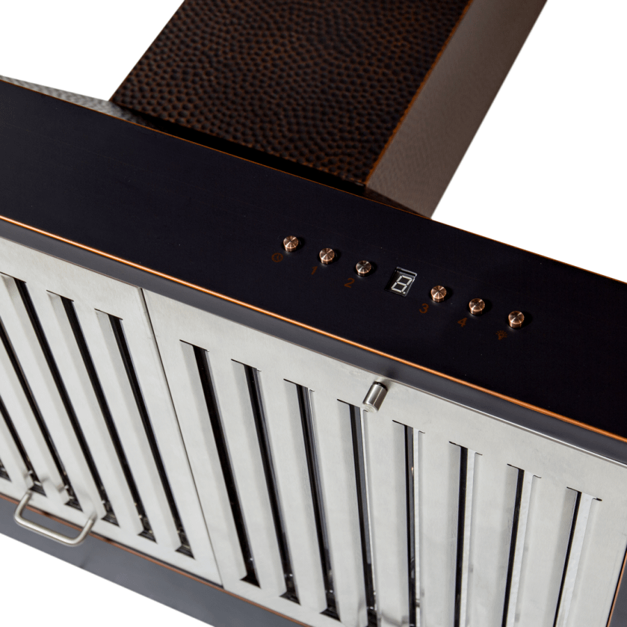 Zline KB2HBXXX30 Hand Hammered Copper/Oil-Rubbed Bronze Accents, 30...