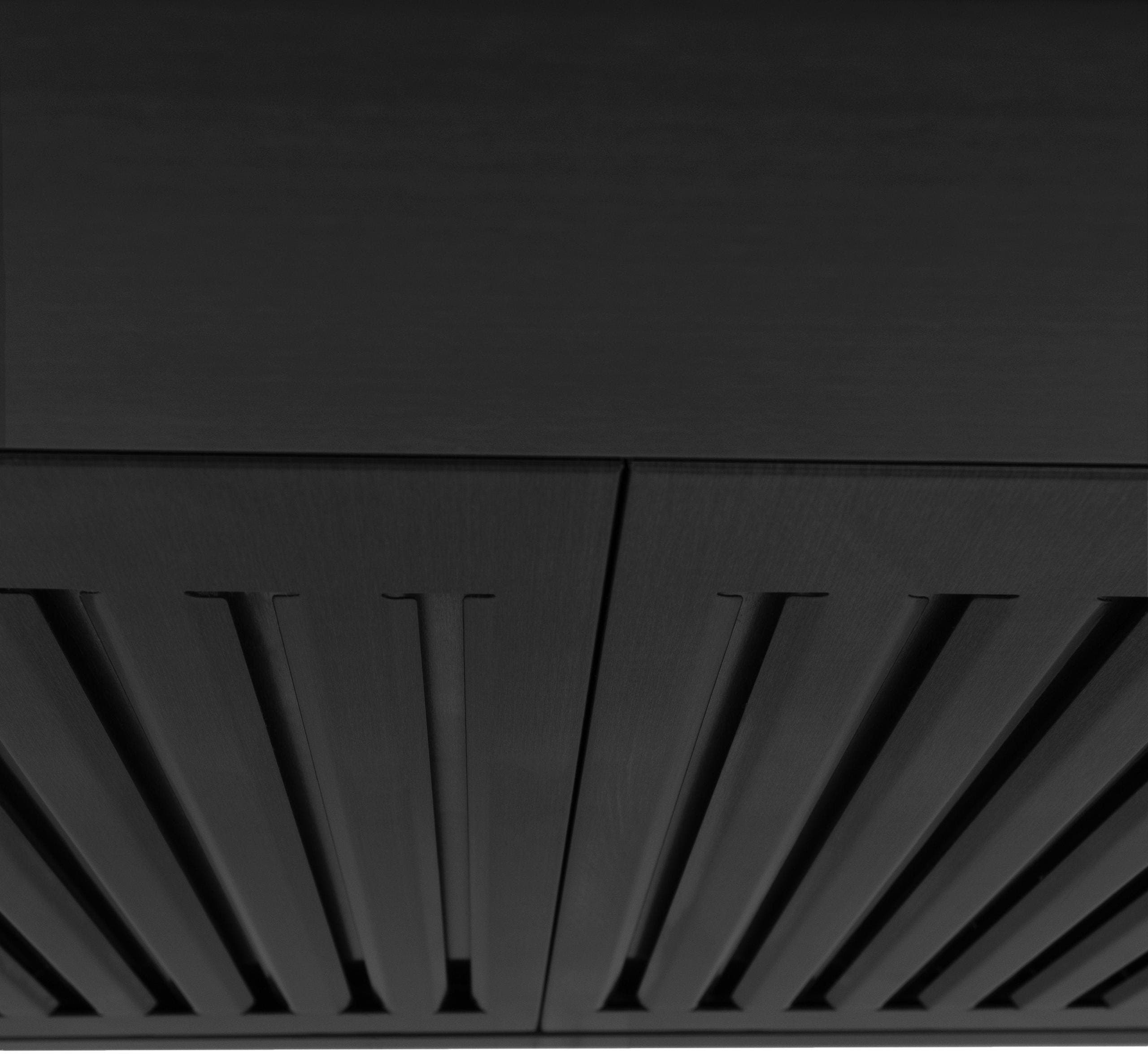 Zline BSKBN36 Black Stainless Steel, 36 Inch