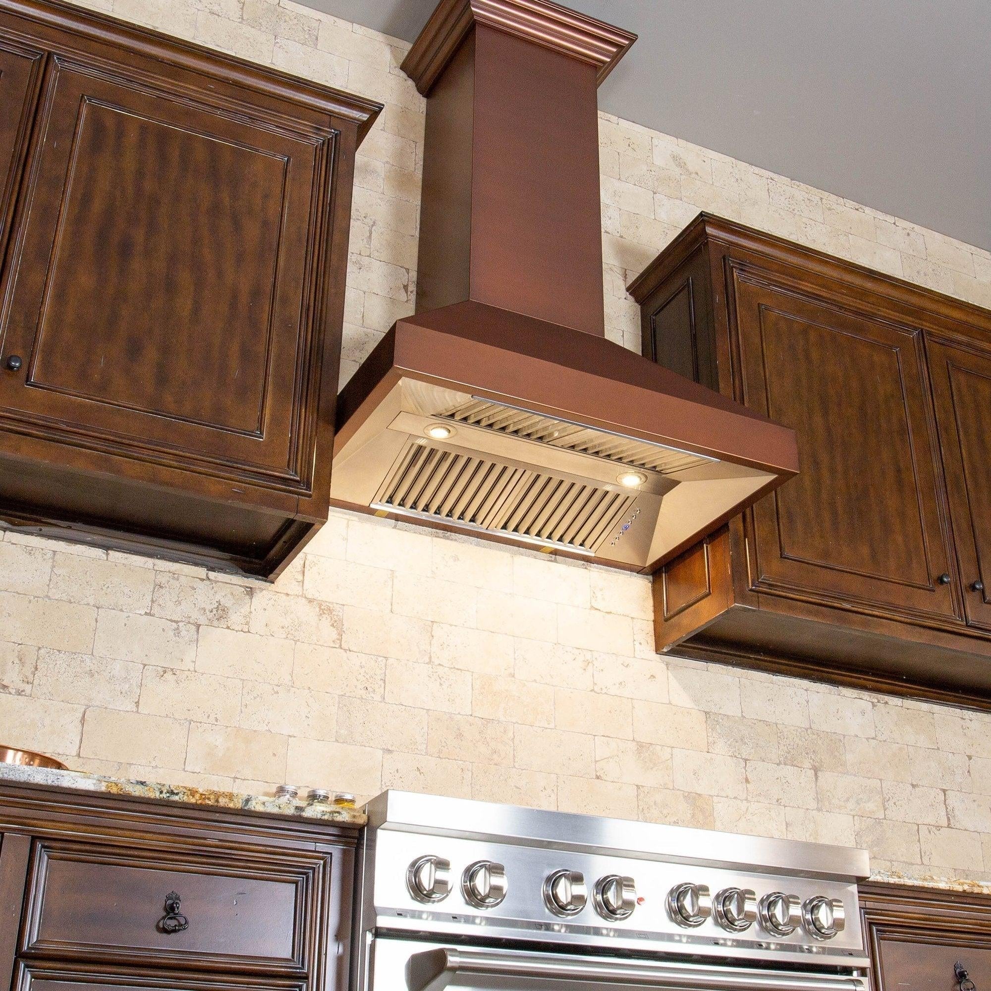 Zline 8667C36 Wall Mount Range Hood | Plesser's Appliances