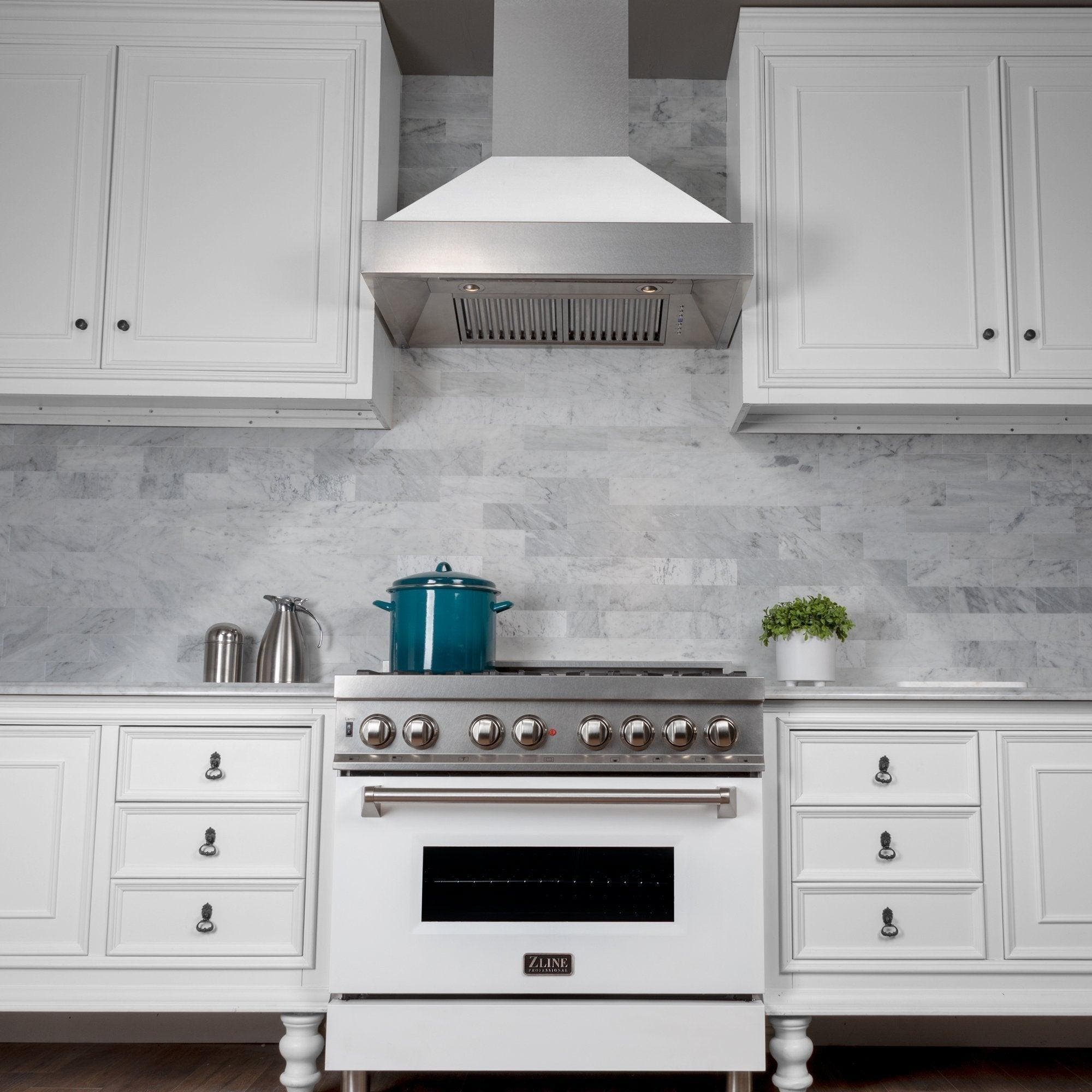 Zline 8654WM36 White Matte, 36 Inch
