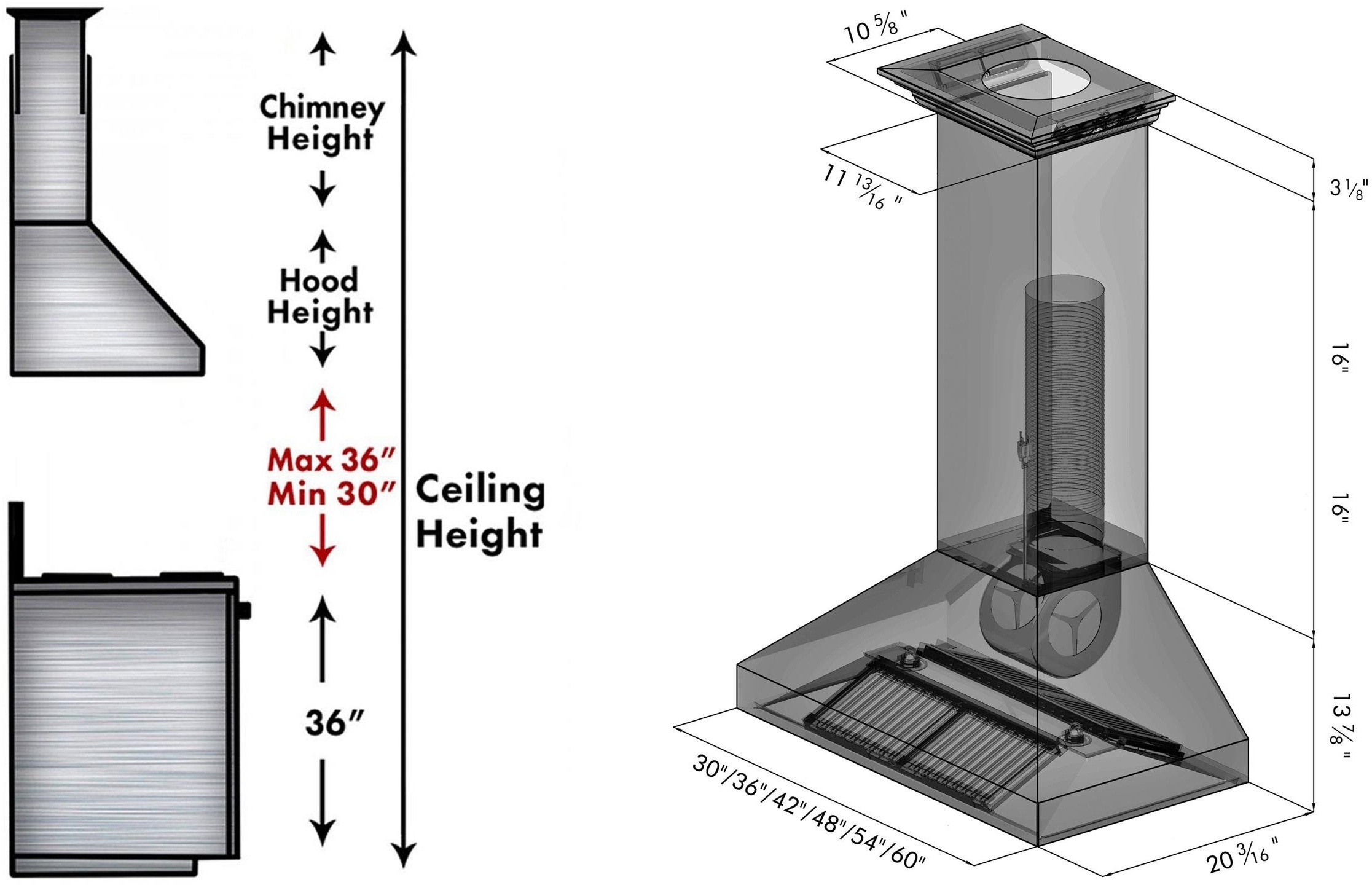 Zline 597CRN48 Stainless Steel, 48 Inch
