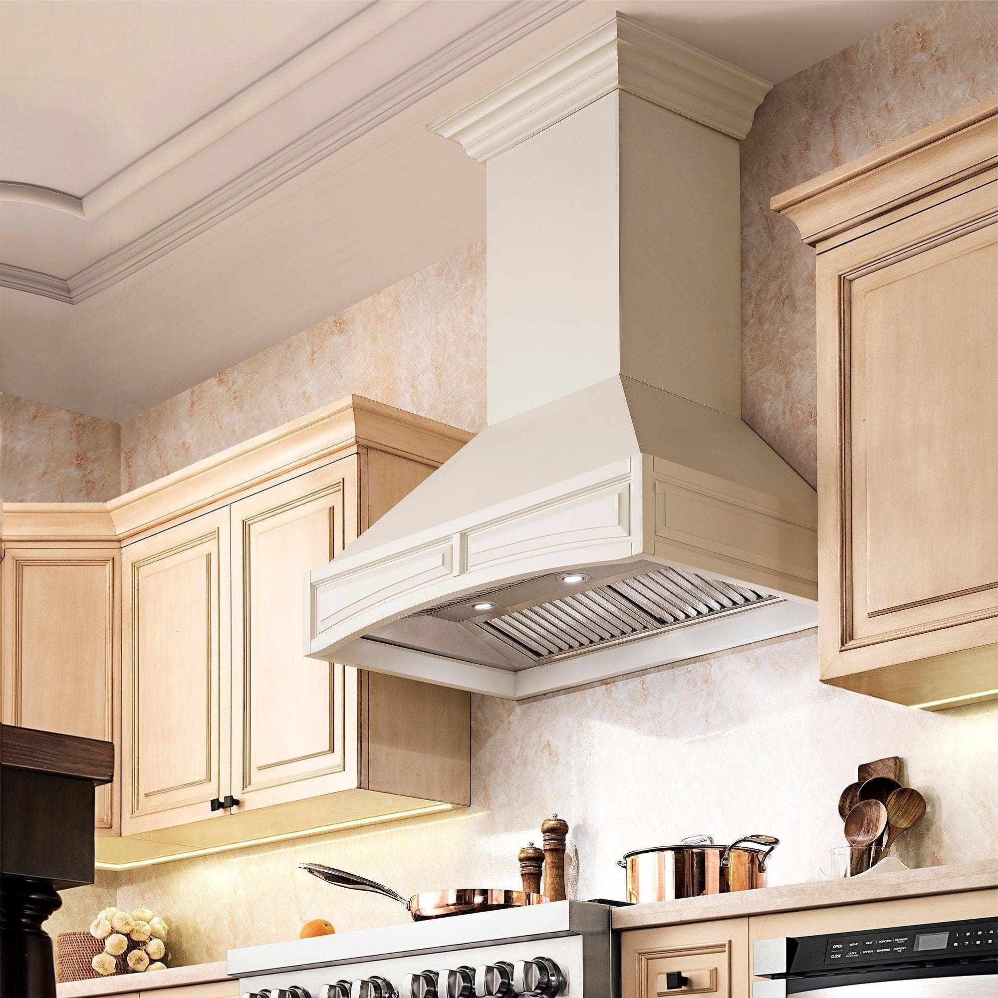 Zline 321TT30 White, 30 Inch, 400 CFM