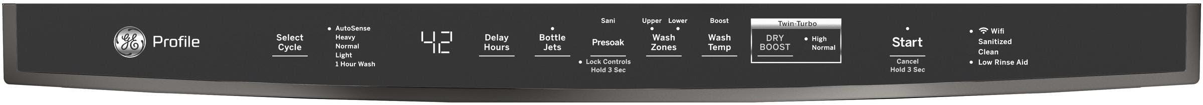 GE PDT785SBNTS Black Stainless Steel