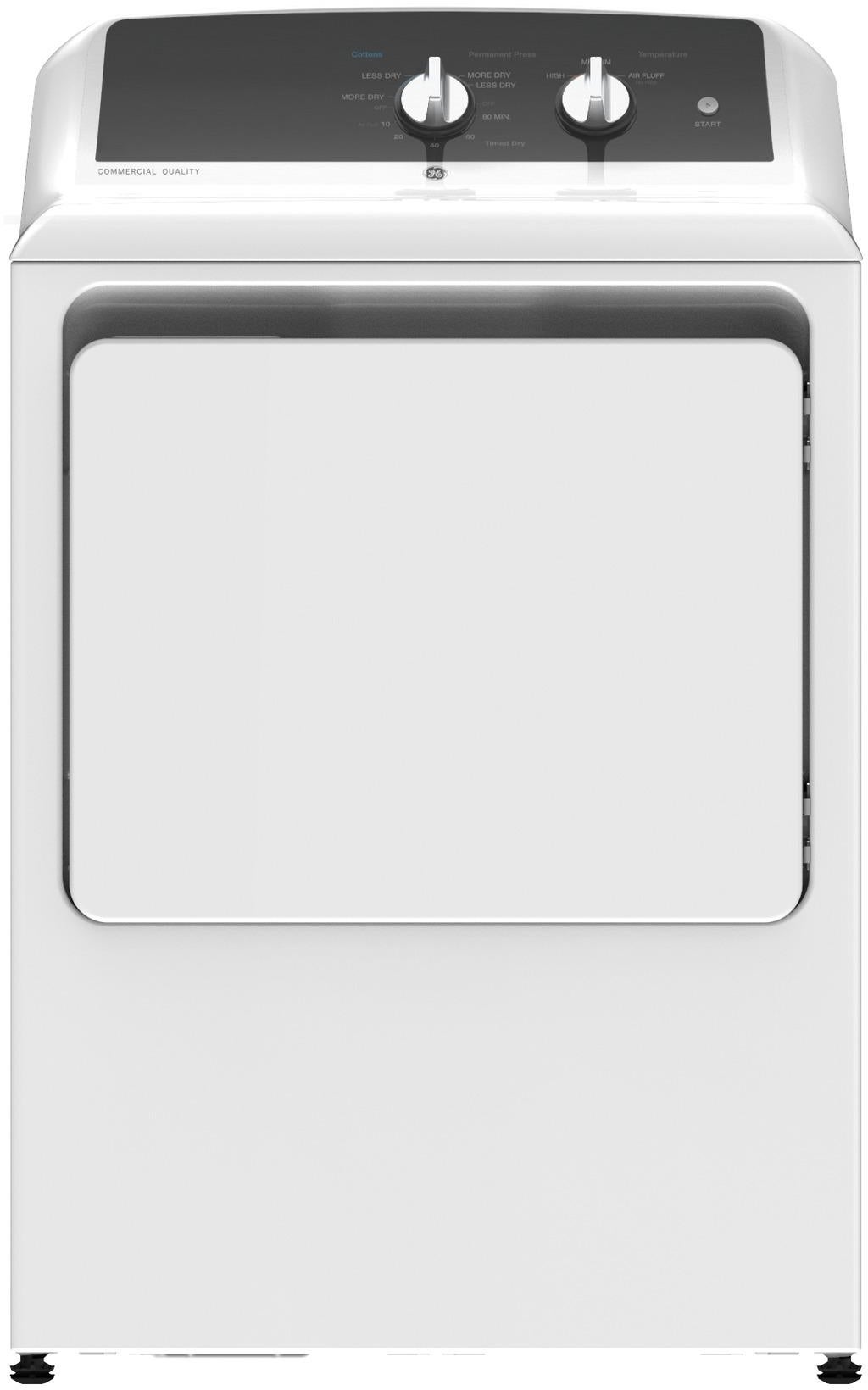 ボズレー THE DRYER ホワイト GE GTX38EASWWS 27 Inch Top Load Electric Dryer White | Plesser's