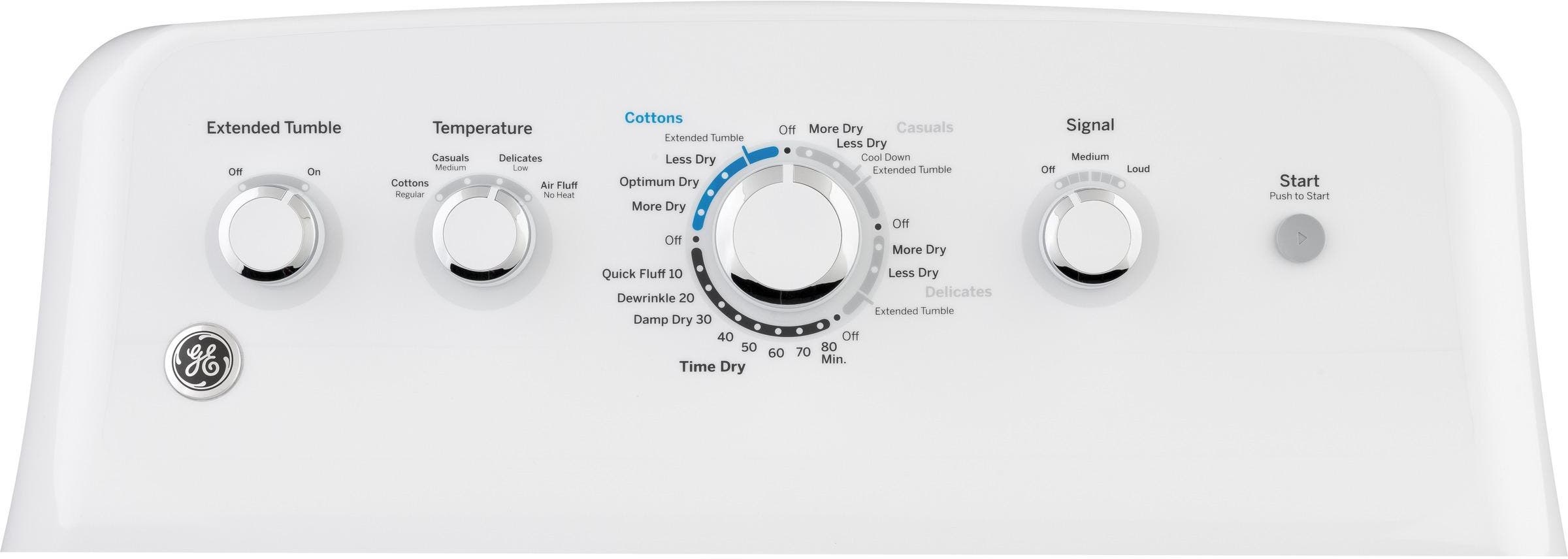 GE GTD42GASJWW White