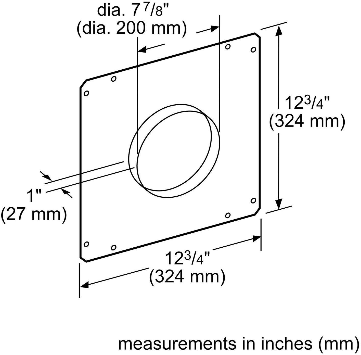Bosch HDDFTRAN8 8 Inch