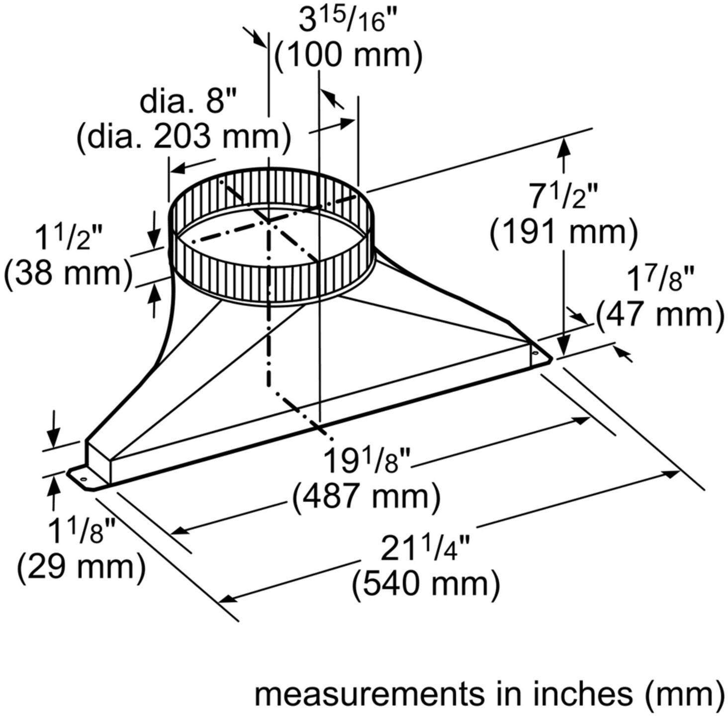 Bosch HDDSTRAN8 8 Inch