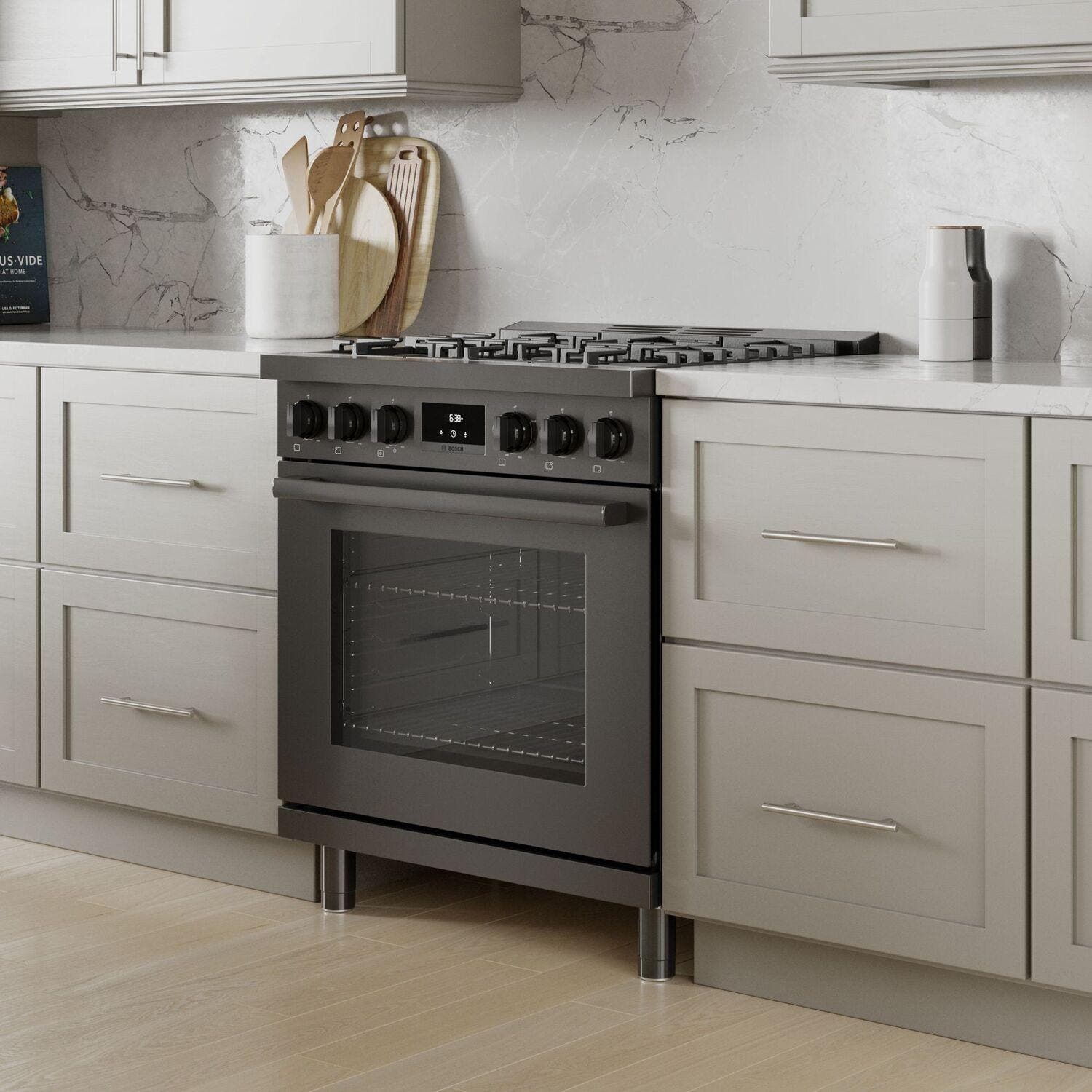 Bosch HEZ8LLUC Black Stainless Steel