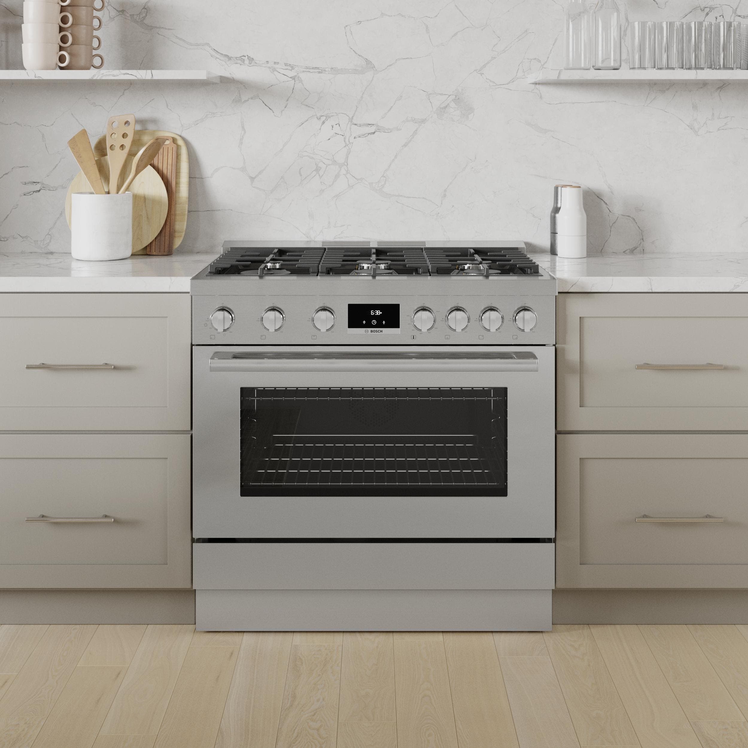 Bosch HEZ9TK36UC Stainless Steel