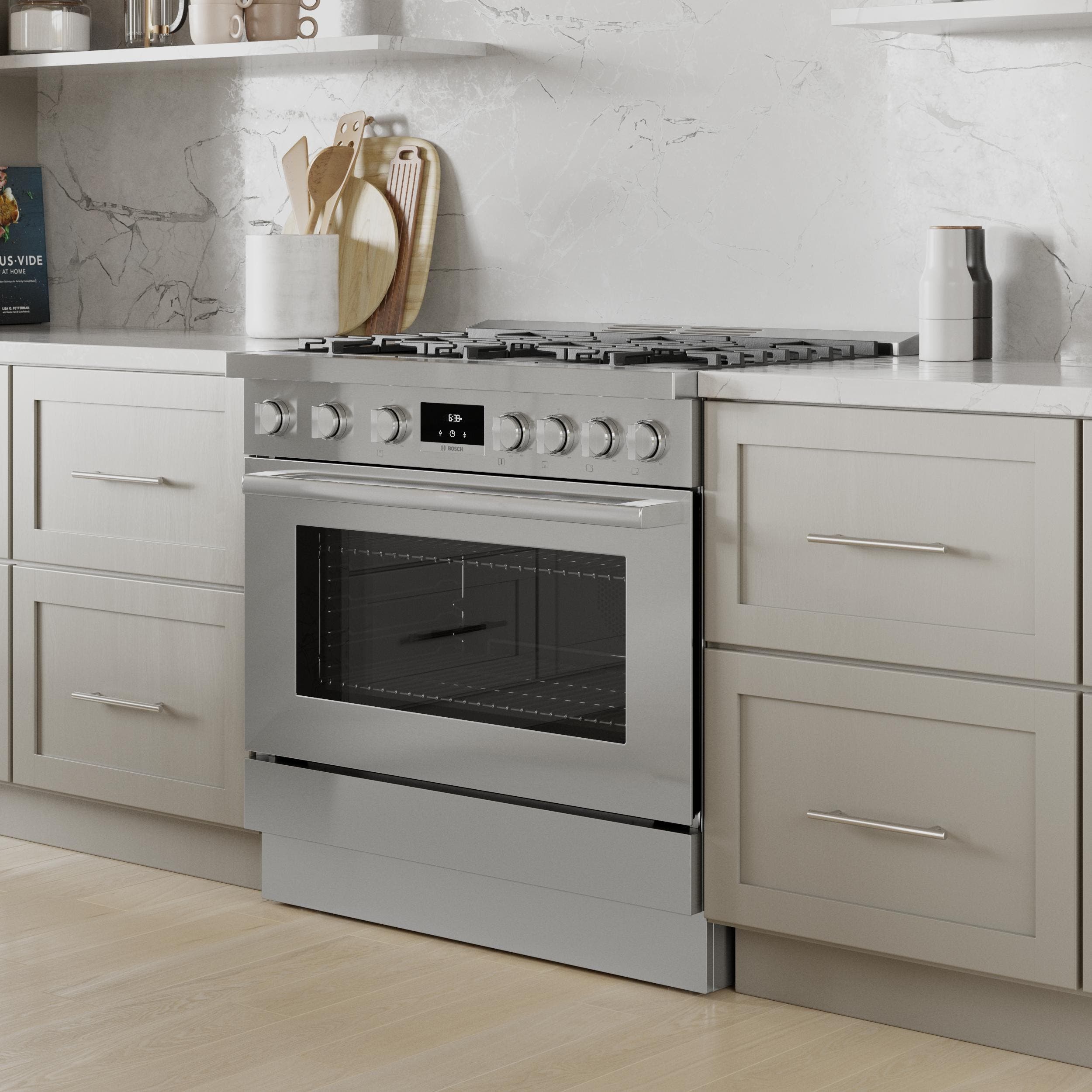 Bosch HEZ9TK36UC Stainless Steel