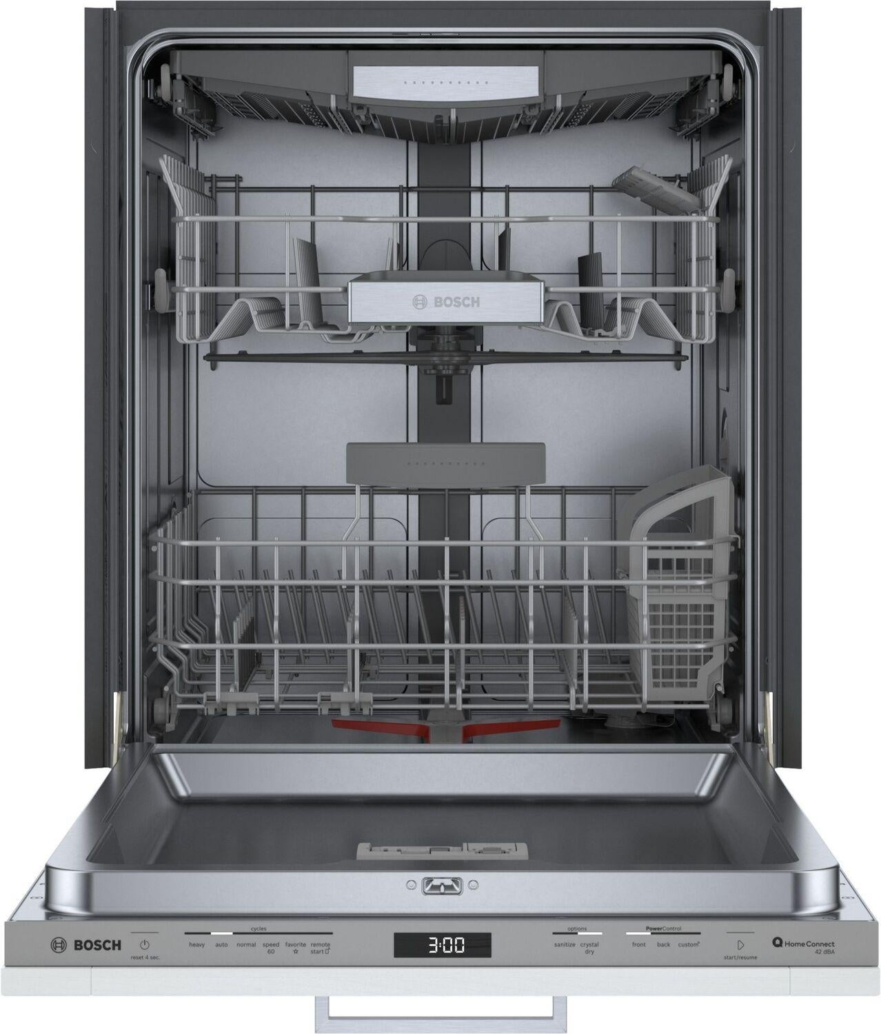 Bosch SHV78CM3N 24 Inch Fully Integrated Built-In Smart Dishwasher