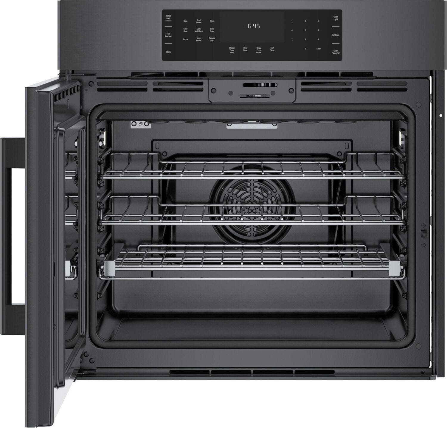 Bosch HBL8444LUC Black Stainless Steel, Left Hinge
