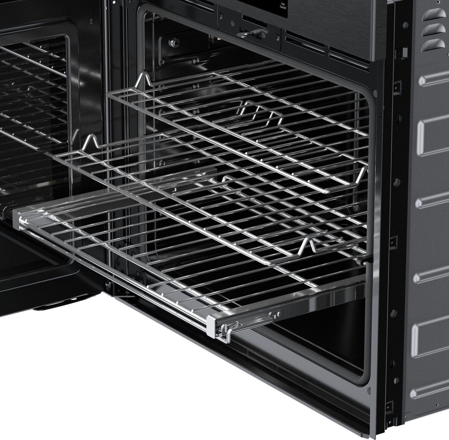 Bosch HBL8444LUC Black Stainless Steel, Left Hinge
