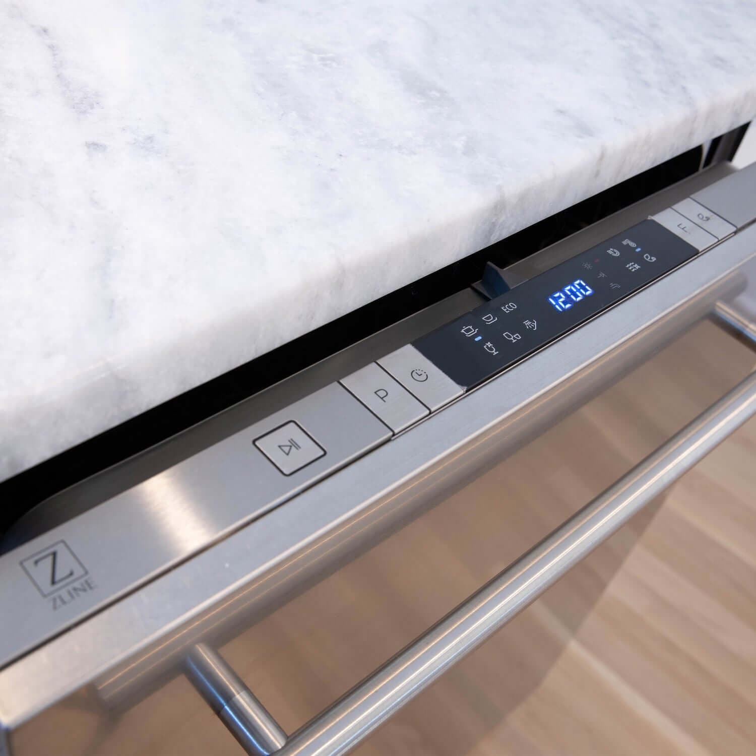 Zline DWSN24 Durasnow Finished Stainless Steel With Stainless S...
