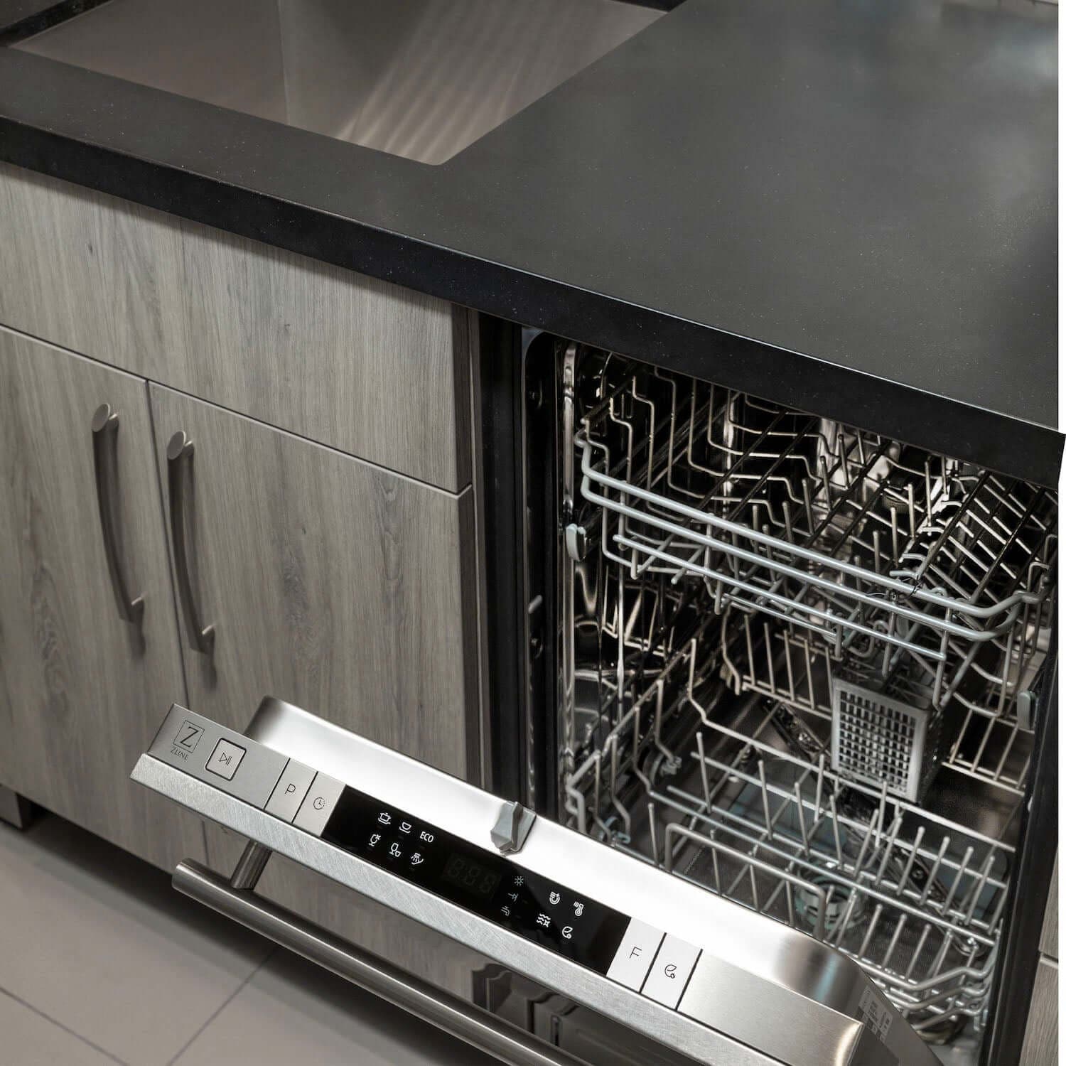 Zline DWSN24 Durasnow Finished Stainless Steel With Stainless S...