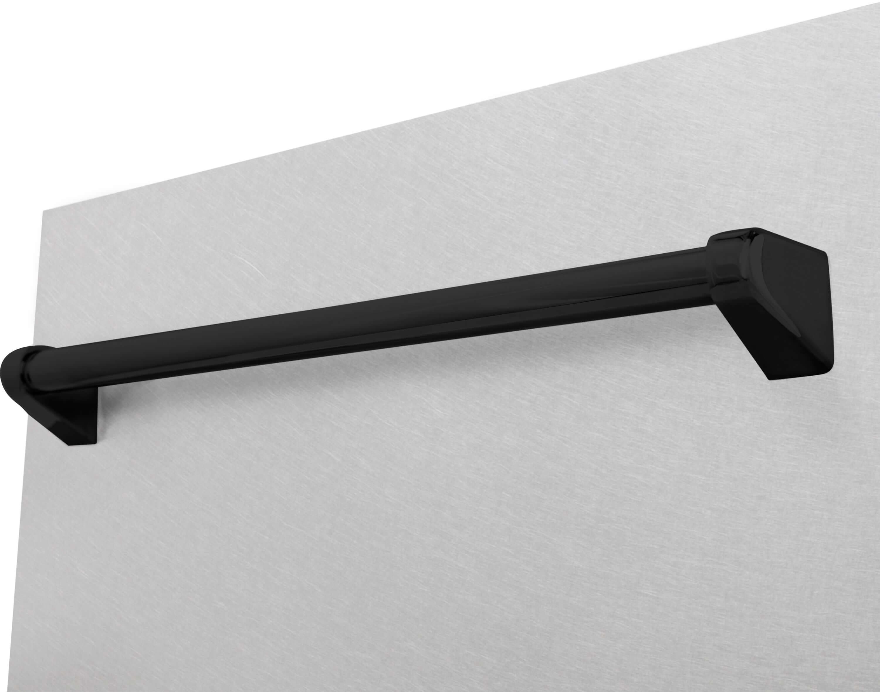 Zline DWVZSN18MB Durasnow Stainless Steel With Matte Black Handle, ...