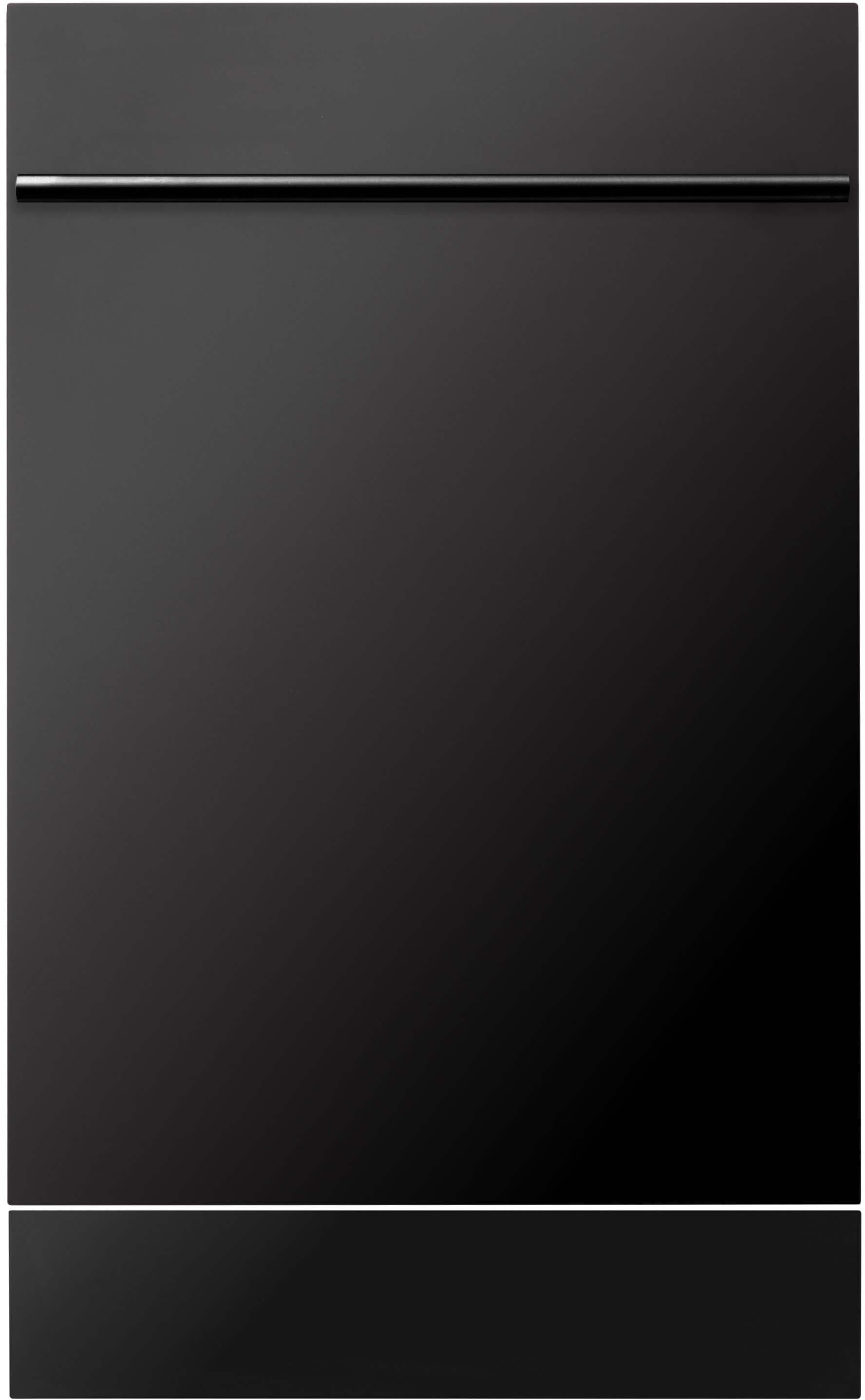 Zline DWBSH18 Black Stainless Steel, Modern Handle