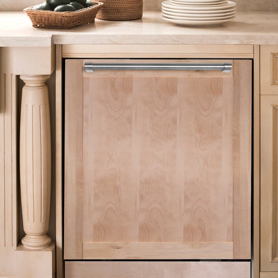Zline DWUFH24 Unfinished Wood, Modern Style Handle