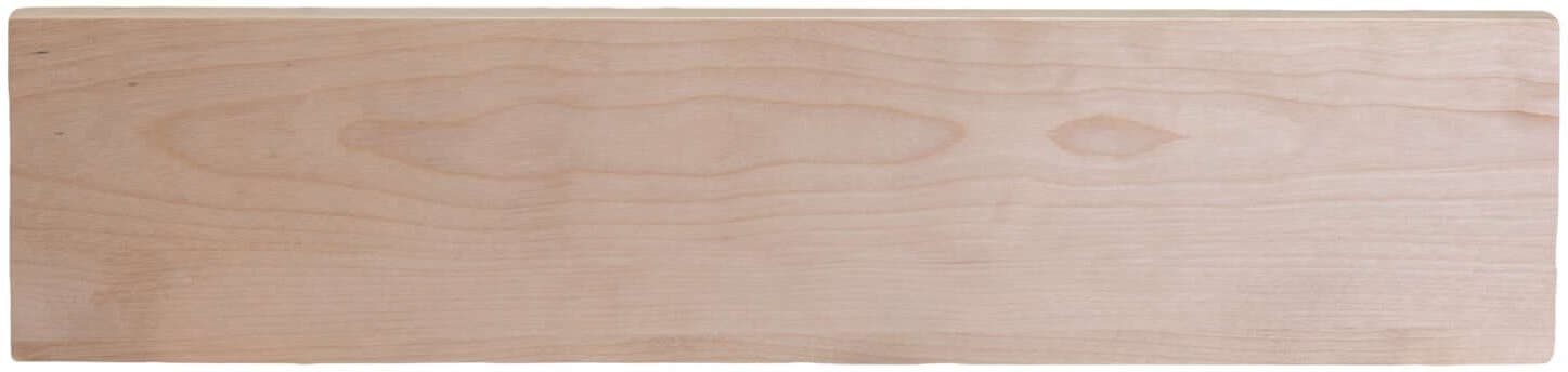 Zline DWUFH24 Unfinished Wood, Modern Style Handle
