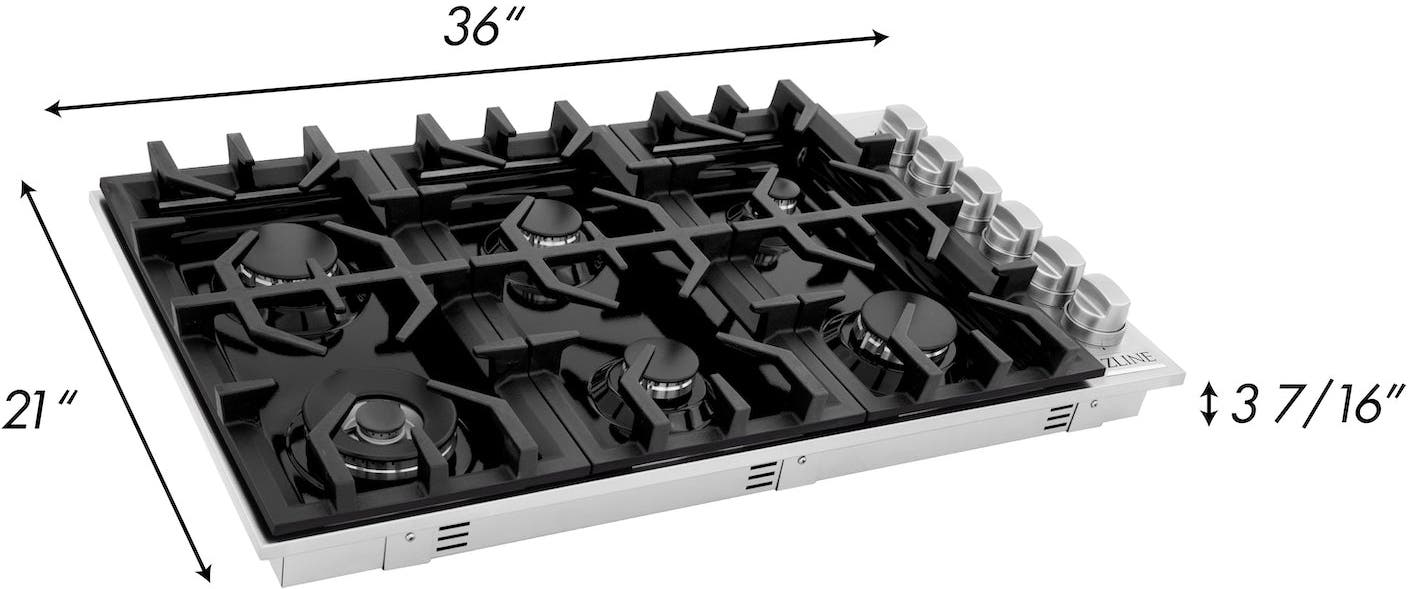 Zline RC36PBT Stainless Steel/Black