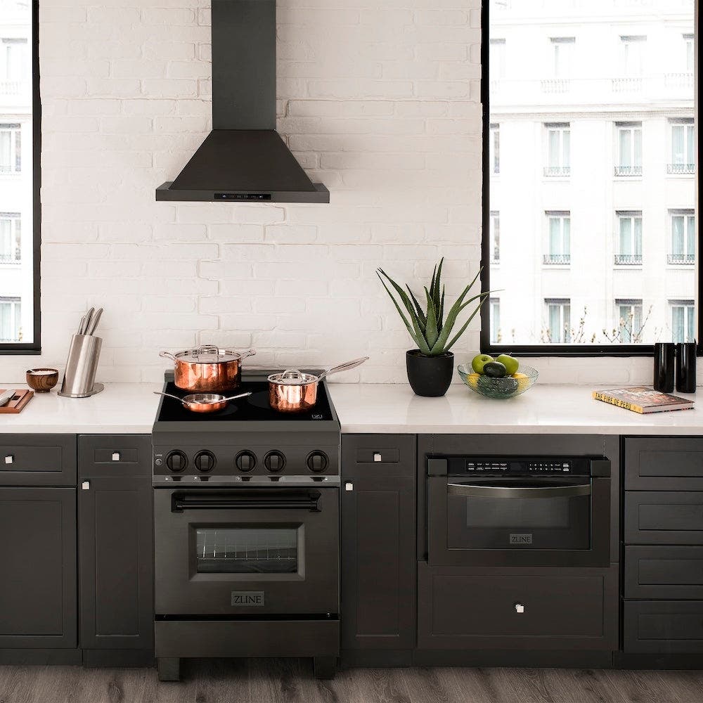 Zline RAINDBS24 Black Stainless Steel