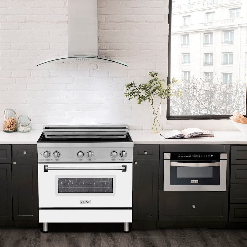 Zline RAINDWM36 White Matte