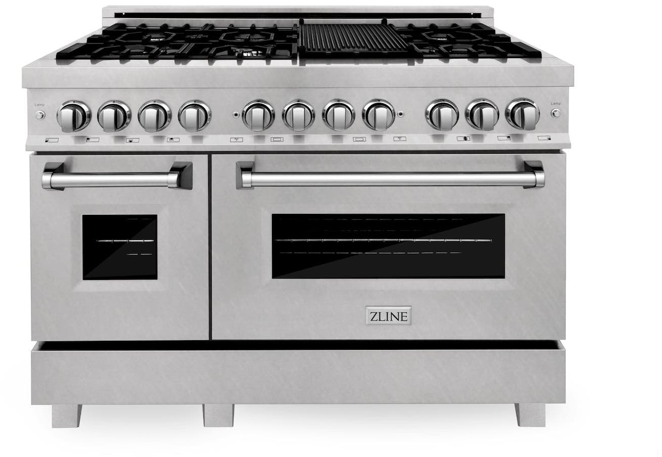 Zline RASSNGR48 Fingerprint Resistant Stainless