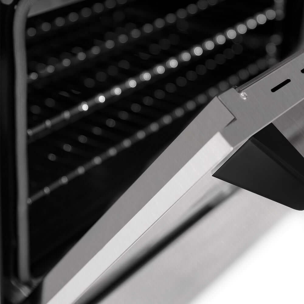 Zline RASZSN60MB Durasnow Stainless Steel With Matte Black Accents