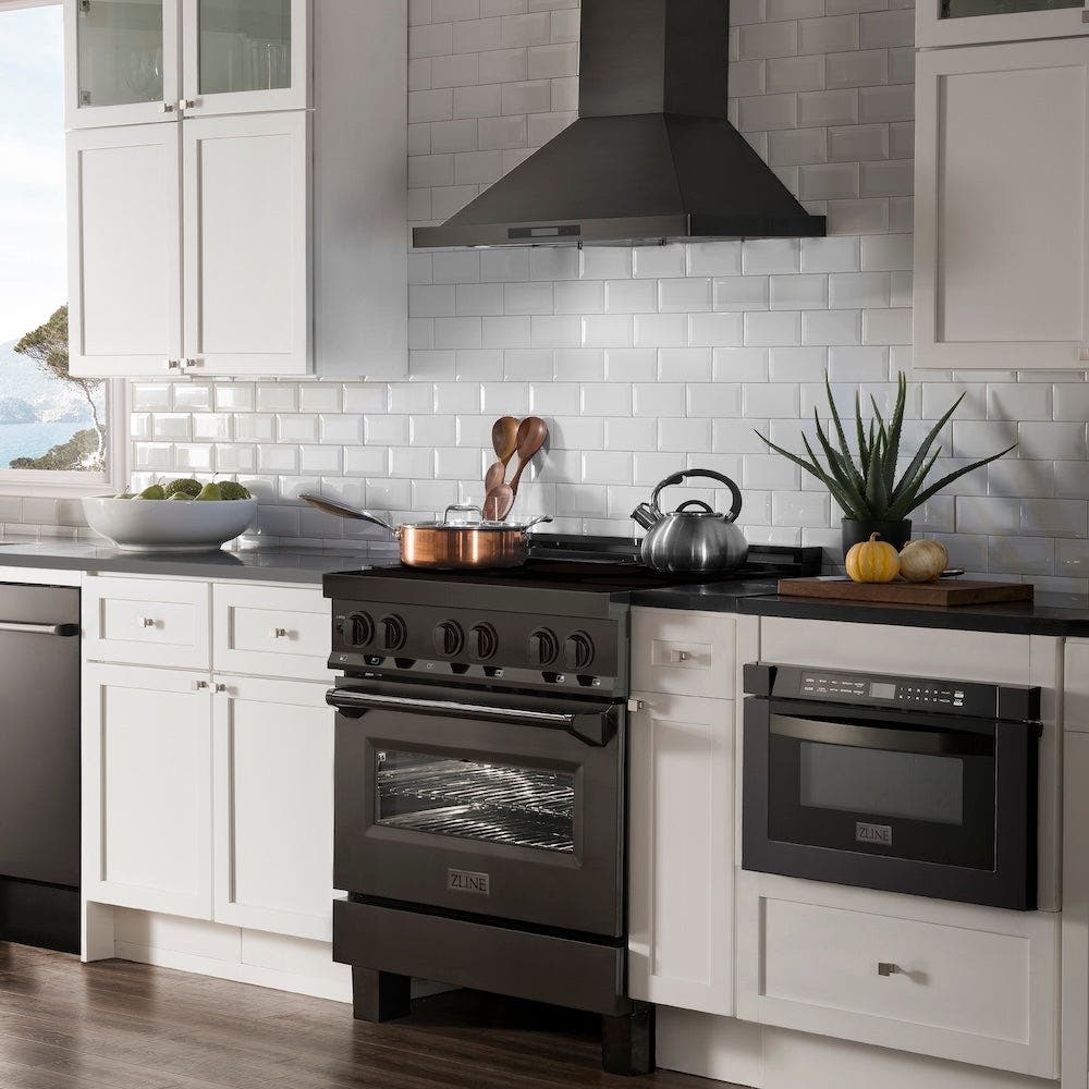 Zline RAINDBS30 Black Stainless Steel