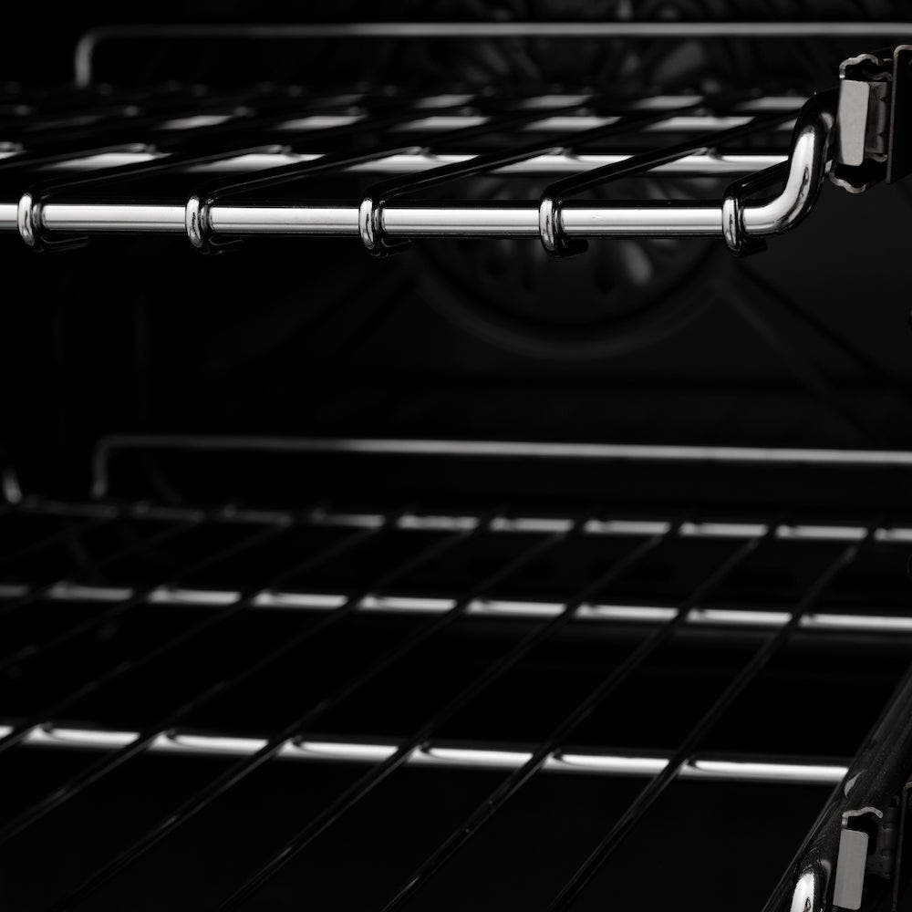 Zline RABLM60 Stainless Steel And Black Matte Door