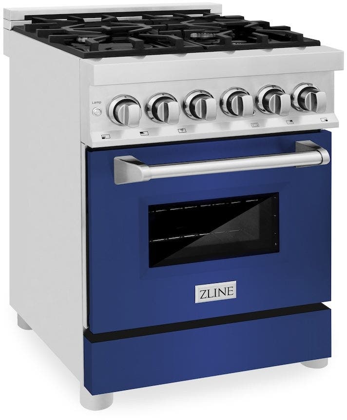 Zline RABM24 With Blue Matte Door